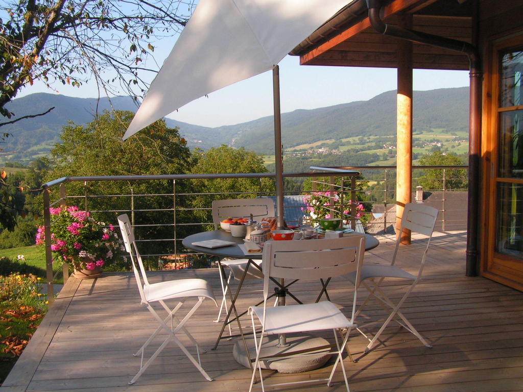 Bed and Breakfast Les Perrelles Bellecombe-en-Beauges Exterior foto